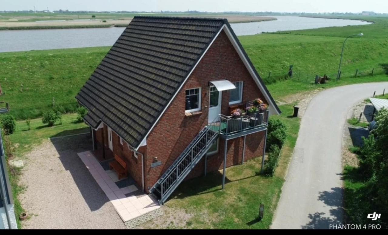 Ferienhaus-Hemmerdeich Oldenswort Buitenkant foto